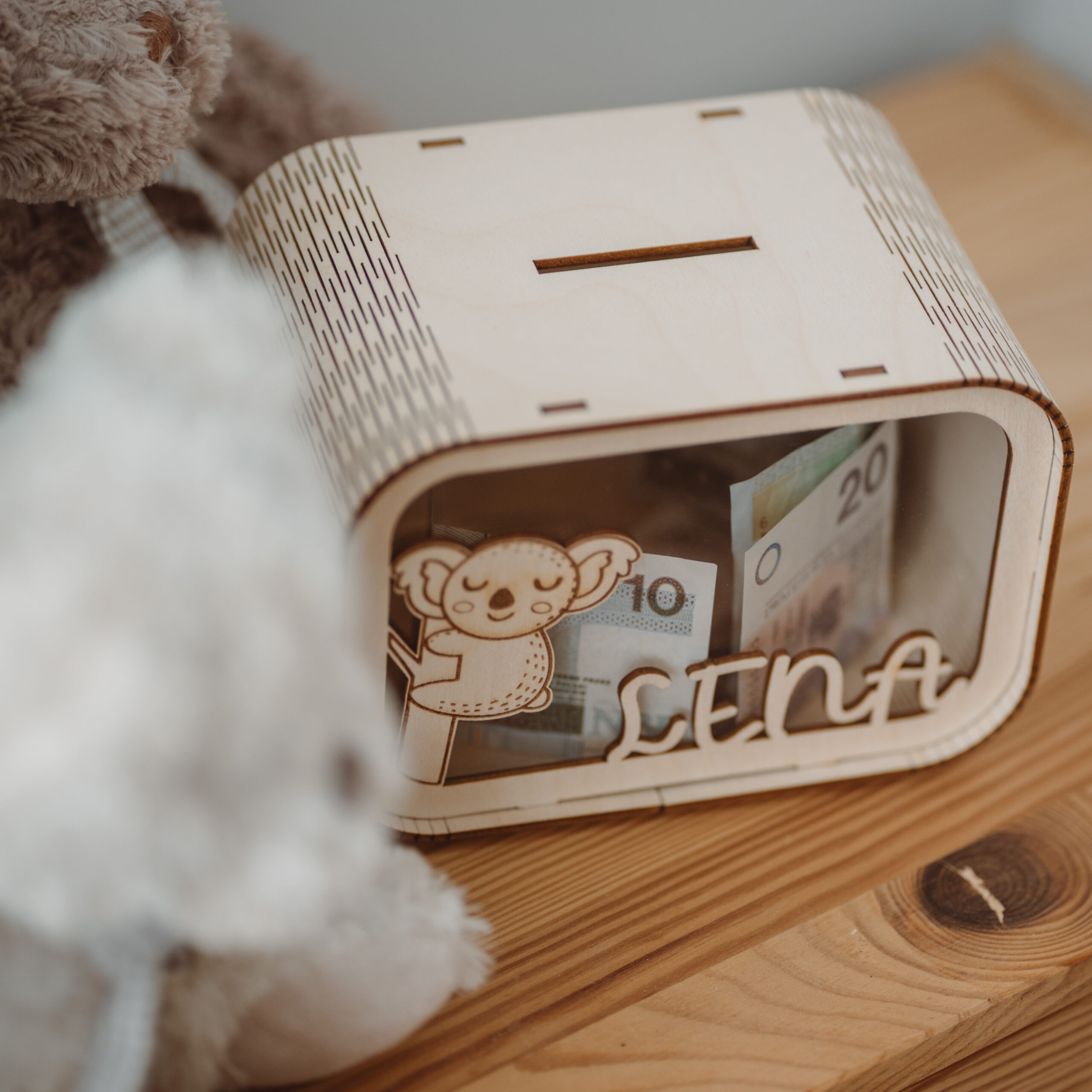 skarbonka dla dzieci z imieniem